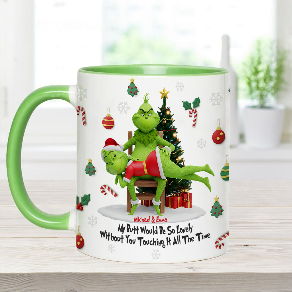 Je t'aime - Mug personnalisé avec étole de Noël