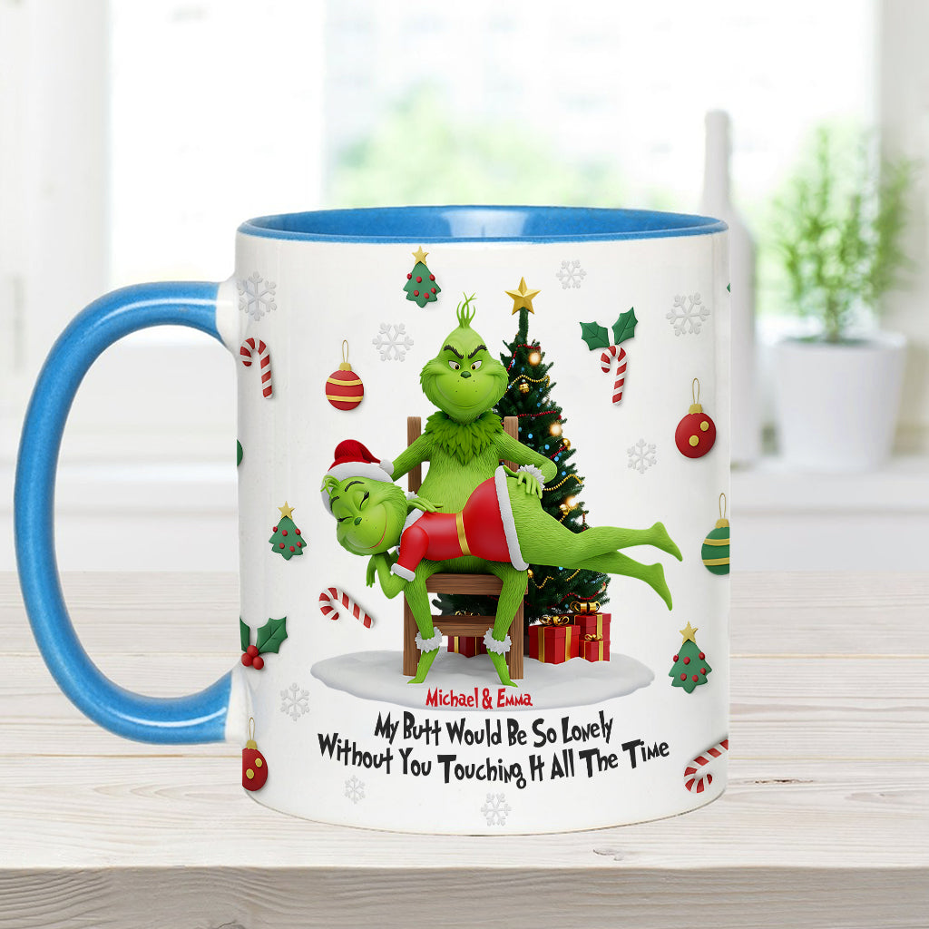 Je t'aime - Mug personnalisé avec étole de Noël