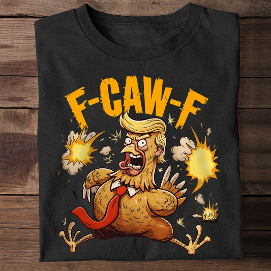 Huhn F Krähe F - Hühner-T-Shirt und Hoodie