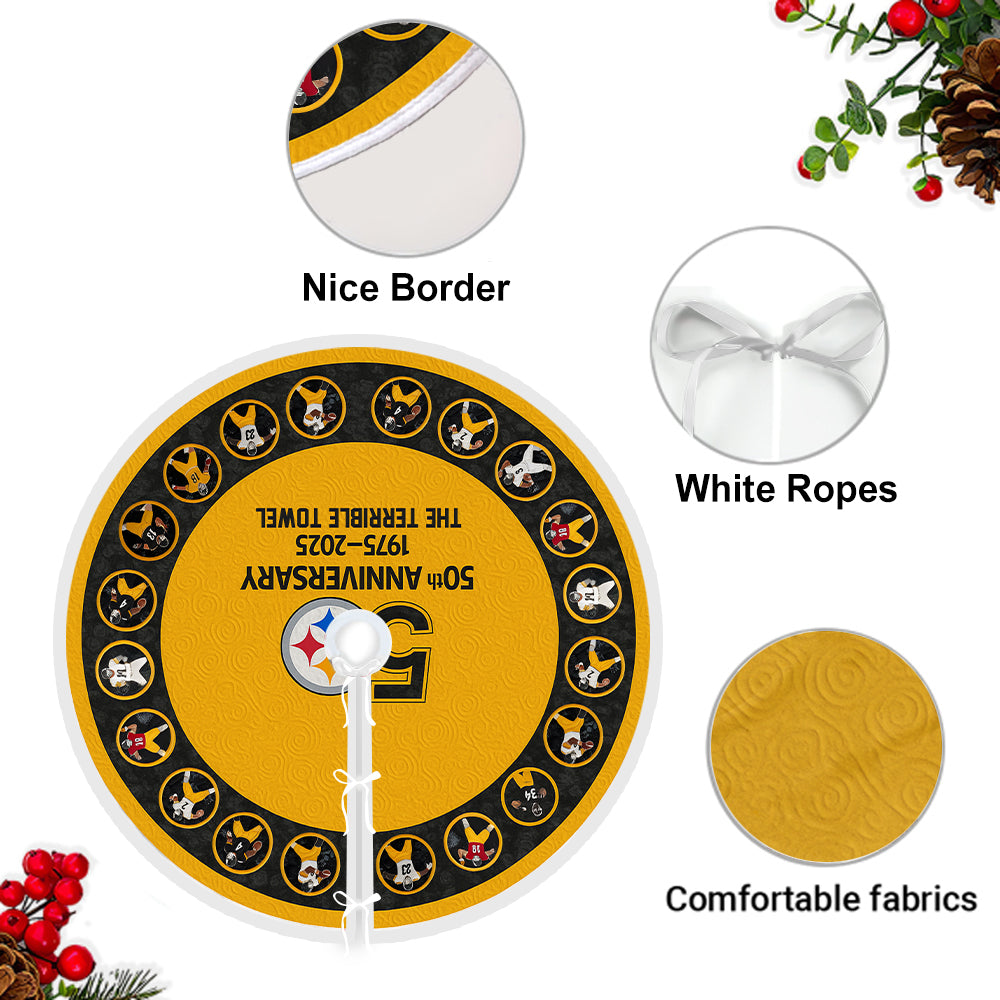 50th Anniversary - American Football Tree Skirt