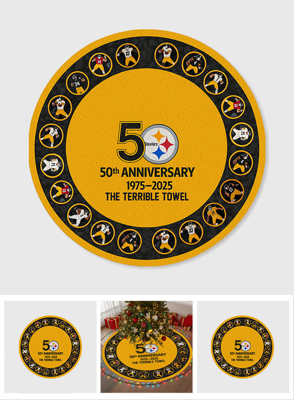 50th Anniversary - American Football Tree Skirt