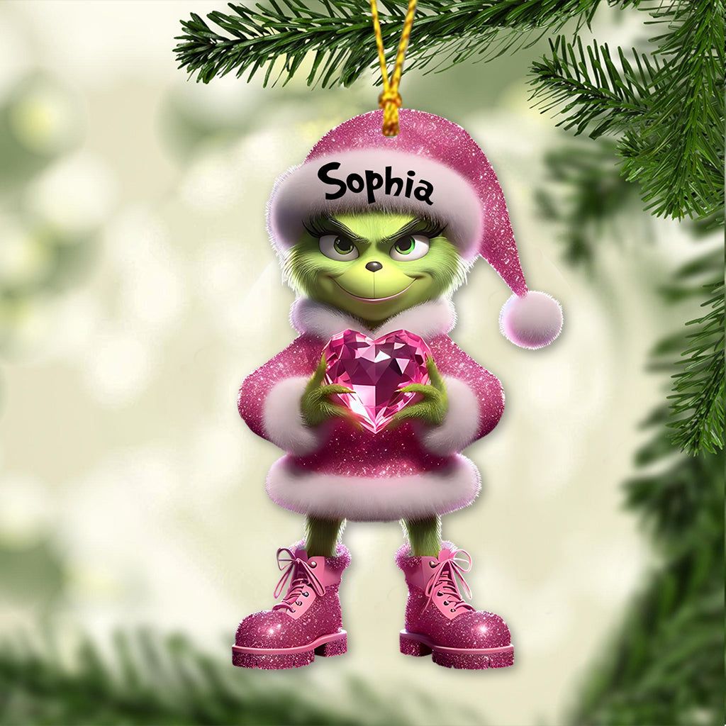 Joyeux Grinchmas - Étole de Noël personnalisée