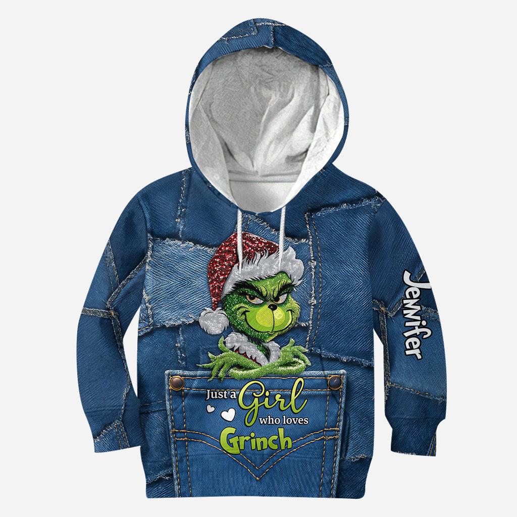 Noël magique - Sweat à capuche et legging personnalisés avec étole de Noël