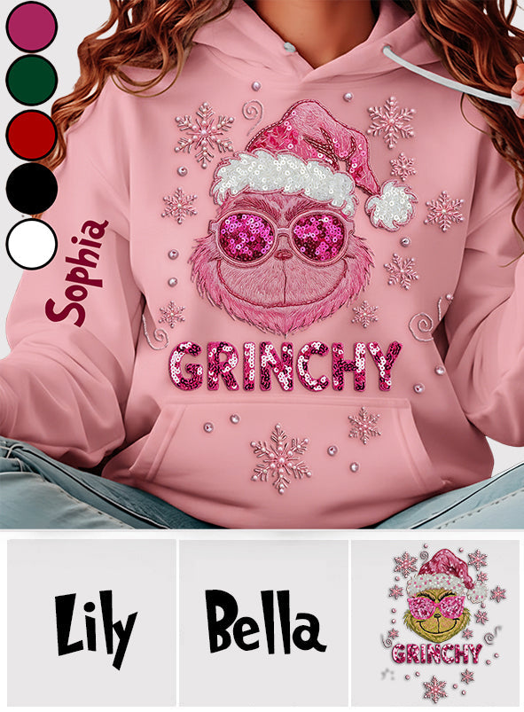 Weihnachtsstimmung - Personalisiertes Stola-Weihnachtsshirt