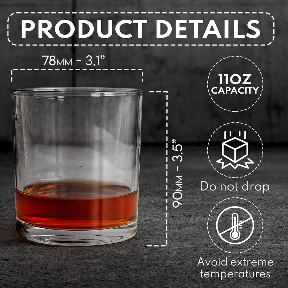 Rockin' Forever – Personalisiertes Whiskyglas „King of Rock and Roll“