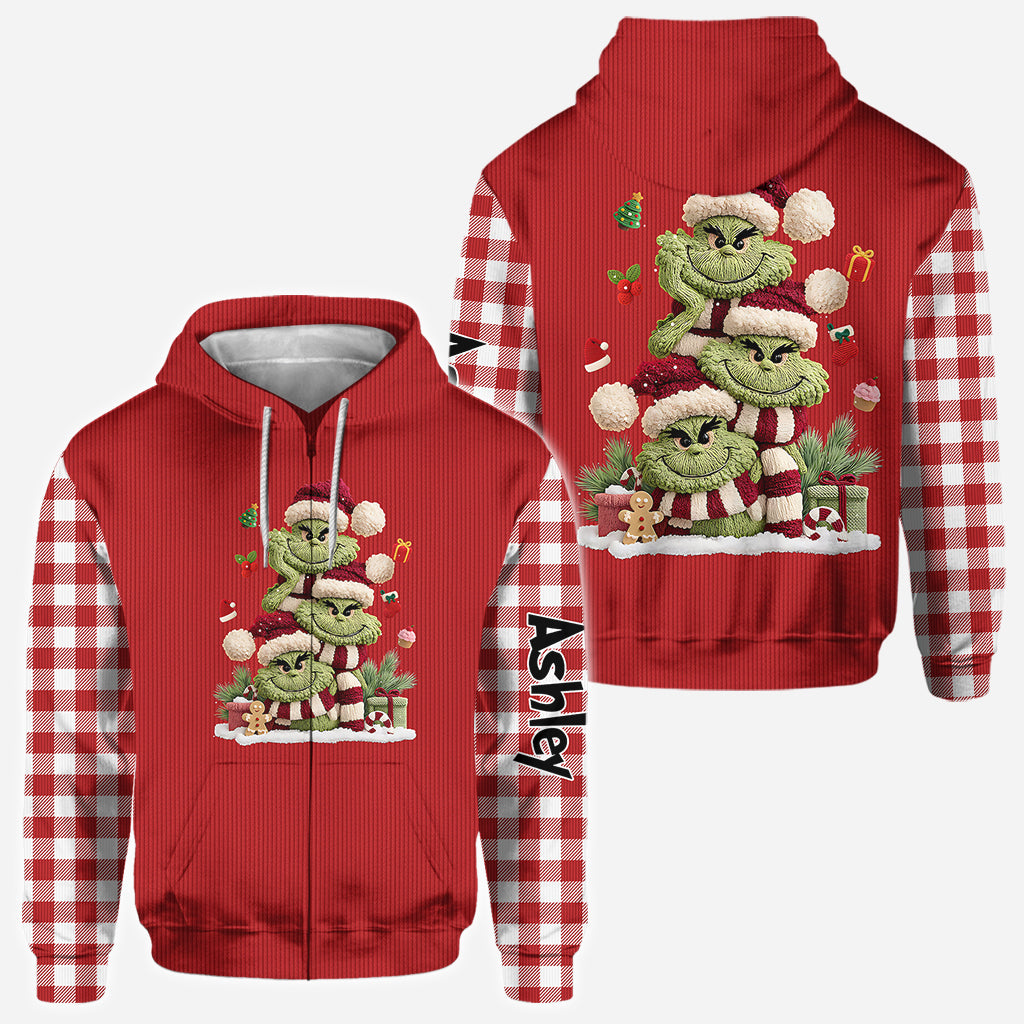 Frohe Weihnachten – Personalisiertes Stola-Weihnachtsshirt