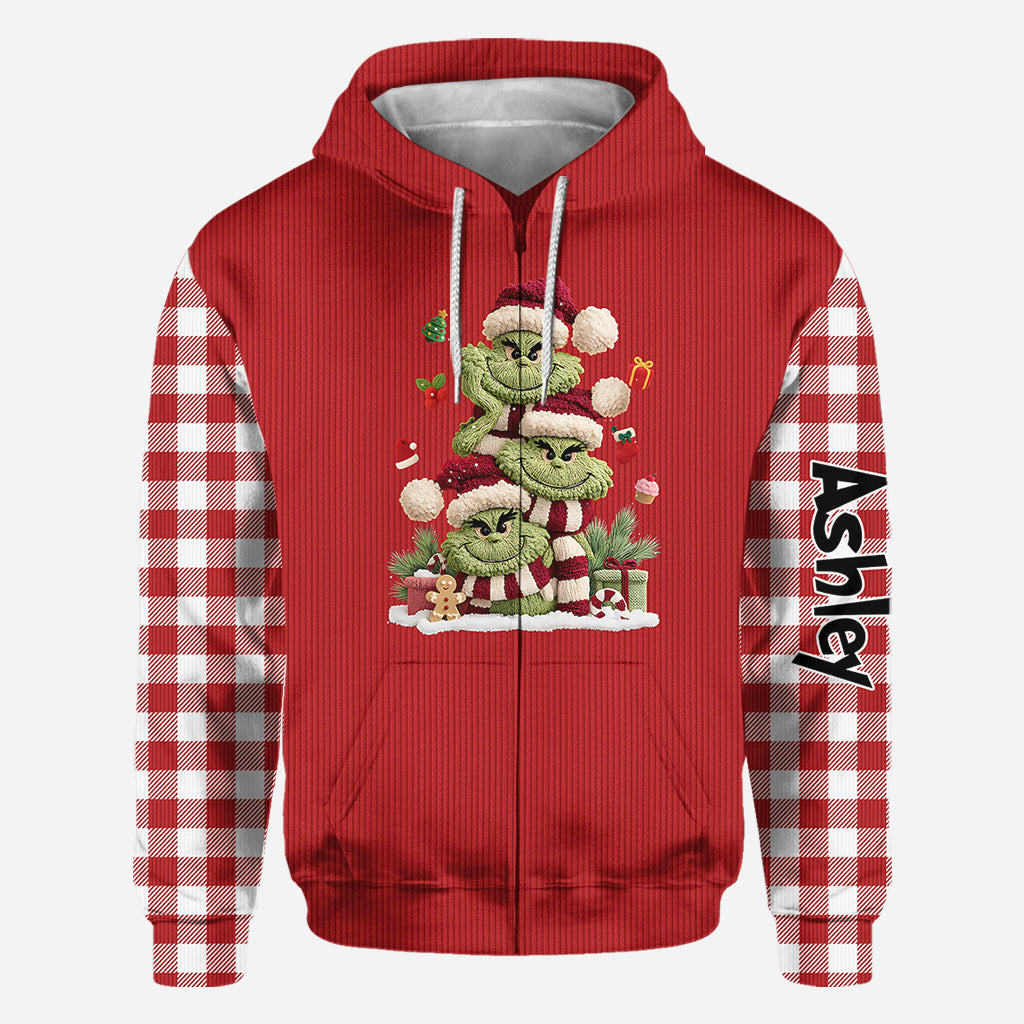 Frohe Weihnachten – Personalisiertes Stola-Weihnachtsshirt