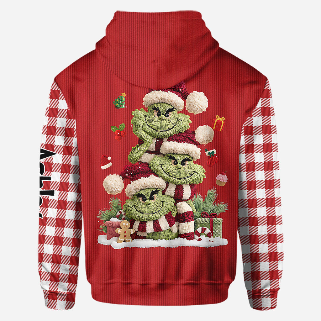 Frohe Weihnachten – Personalisiertes Stola-Weihnachtsshirt