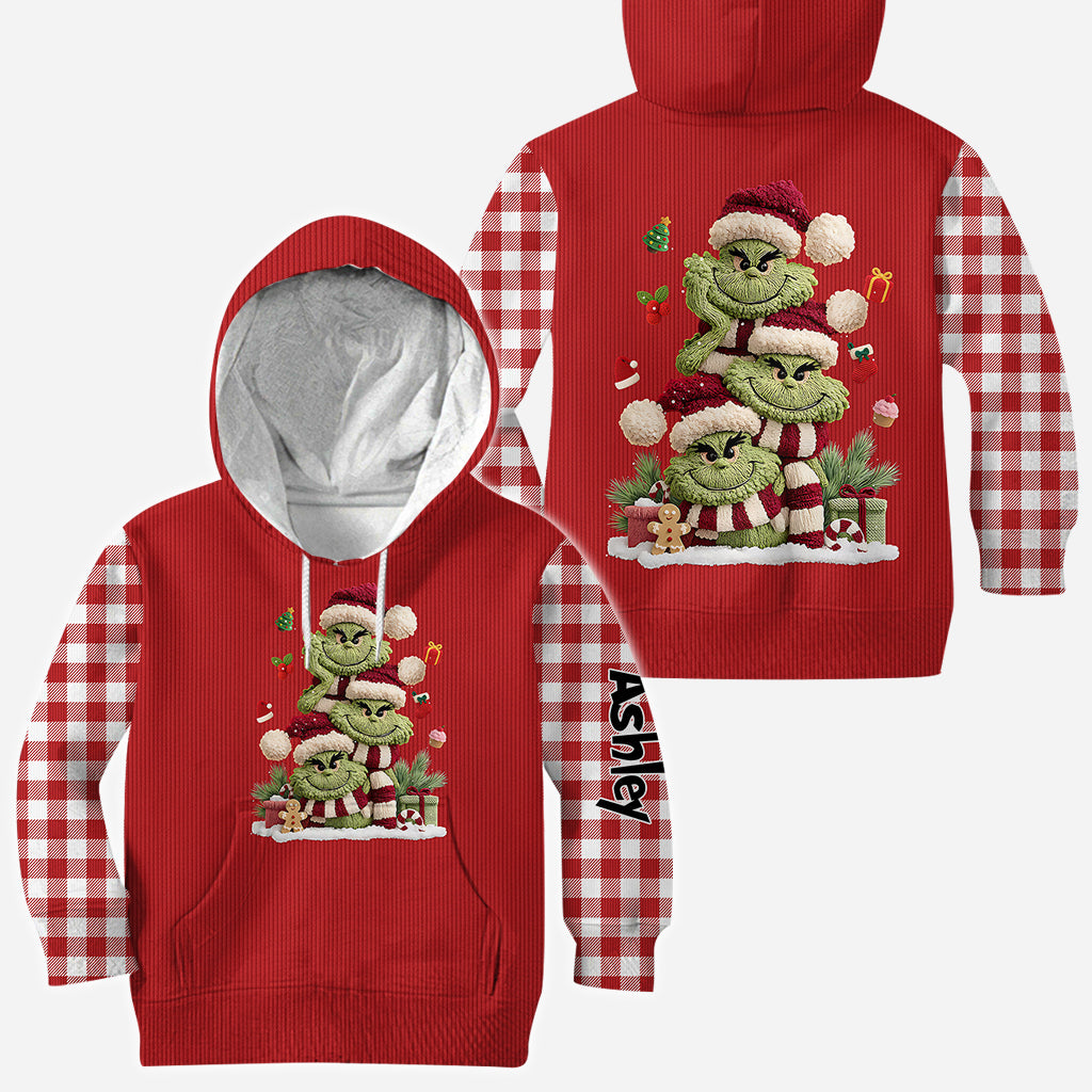 Frohe Weihnachten – Personalisiertes Stola-Weihnachtsshirt