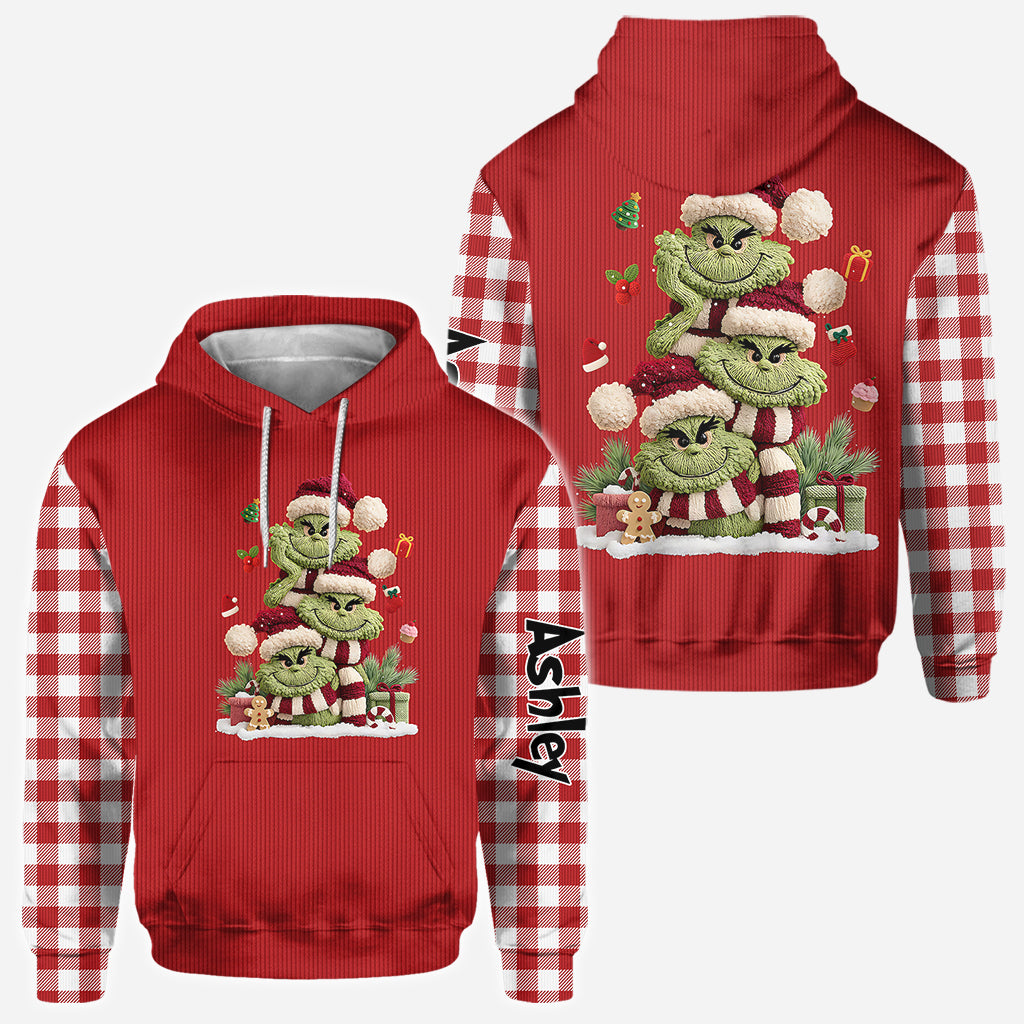 Frohe Weihnachten – Personalisiertes Stola-Weihnachtsshirt