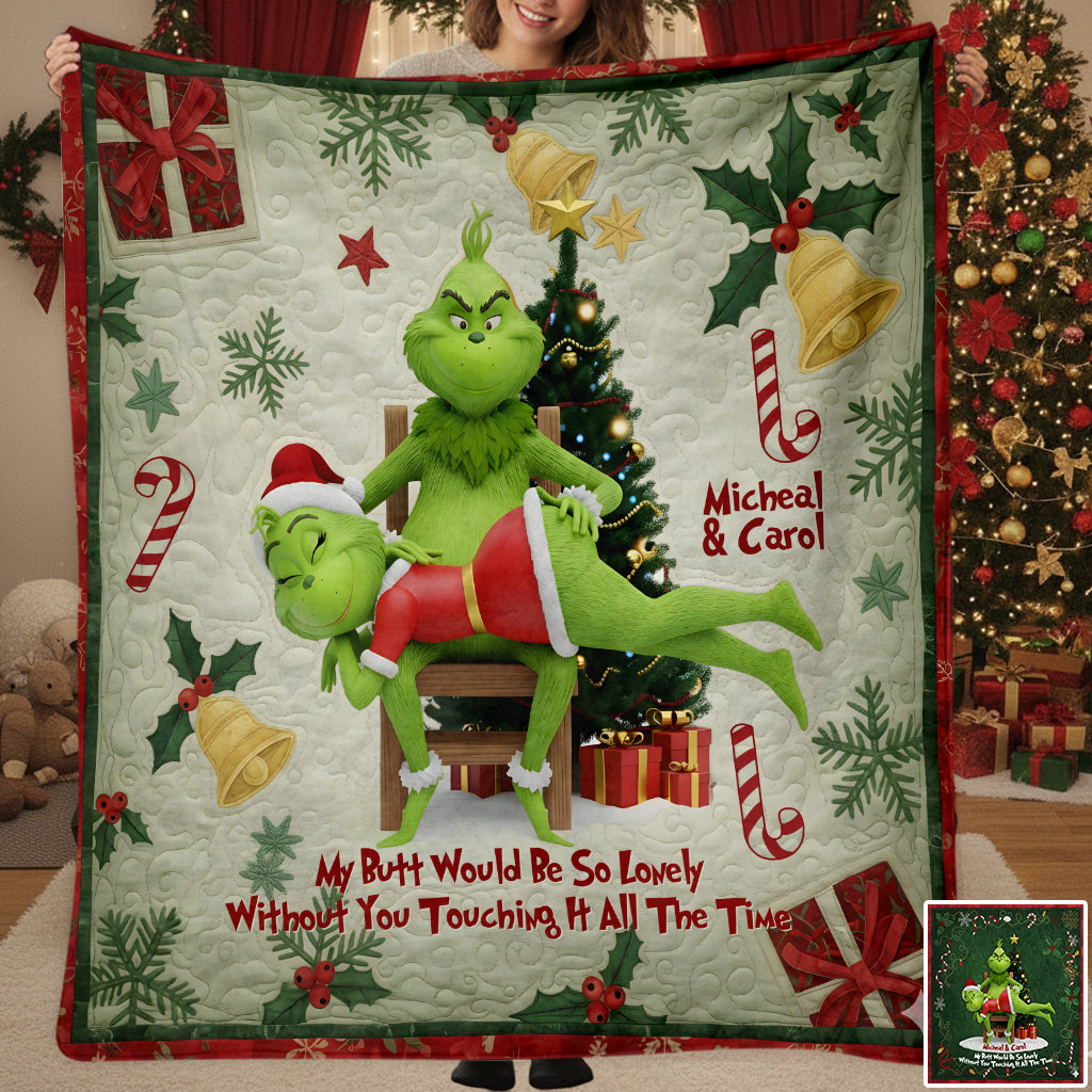 Ich liebe dich – Personalisierte Stola-Weihnachtsdecke