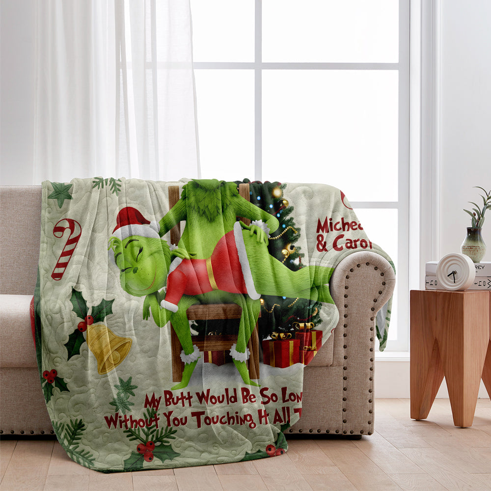 Ich liebe dich – Personalisierte Stola-Weihnachtsdecke