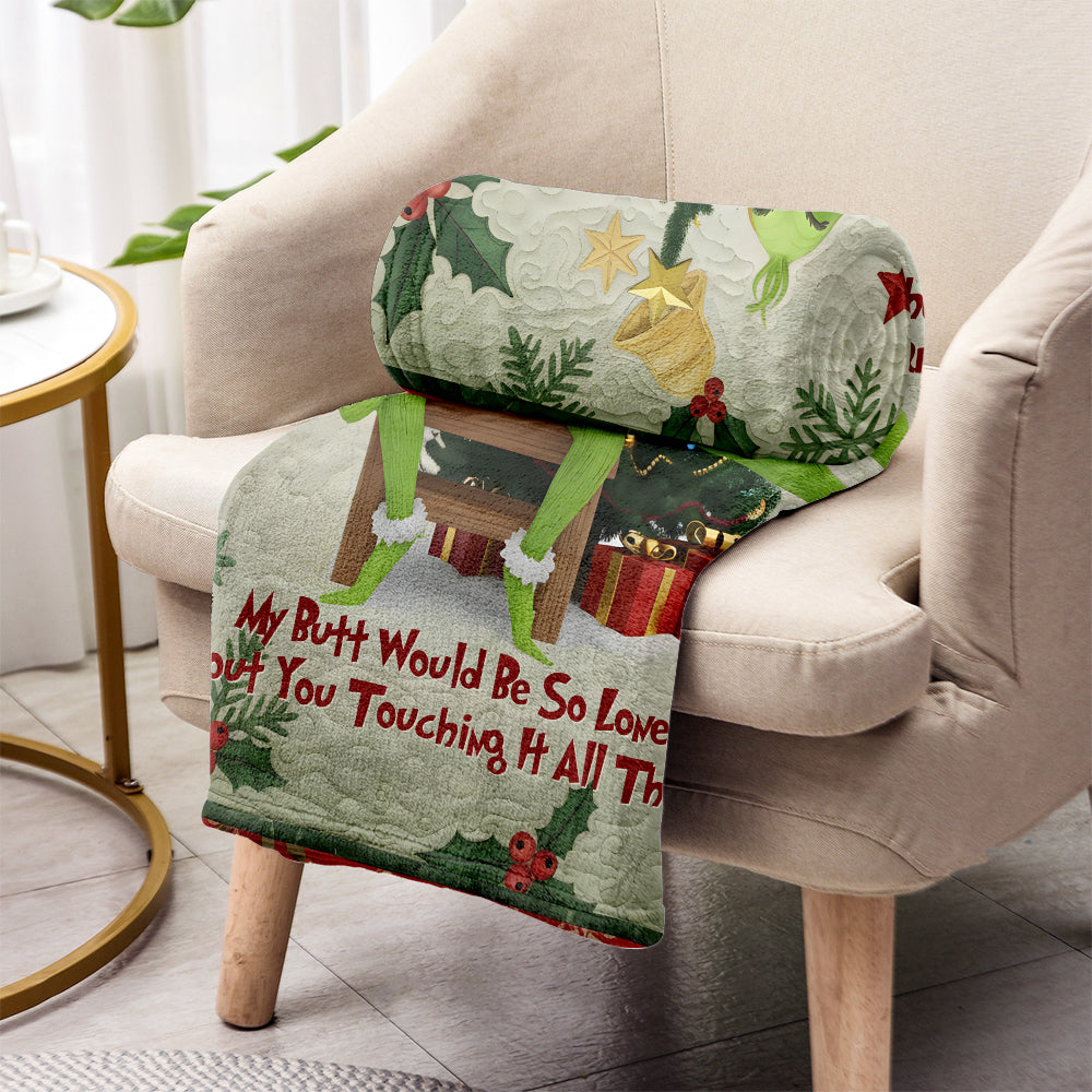 Ich liebe dich – Personalisierte Stola-Weihnachtsdecke