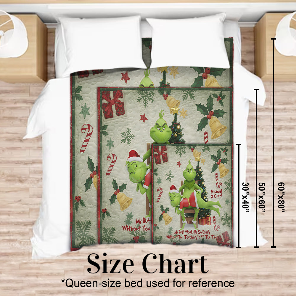 Ich liebe dich – Personalisierte Stola-Weihnachtsdecke