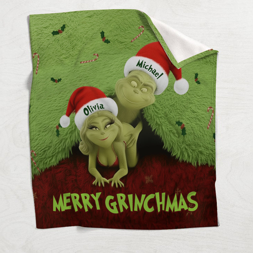 Activité préférée pour ce Grinchmas - Couverture de Noël personnalisée