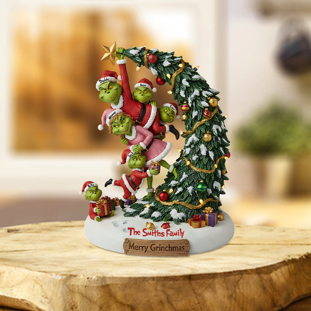 Family Gifts - Personalized Stole Christmas Custom Shaped Acrylic Plaque