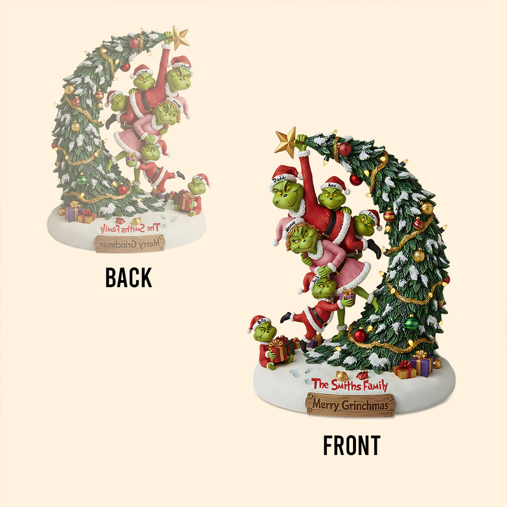 Family Gifts - Personalized Stole Christmas Custom Shaped Acrylic Plaque