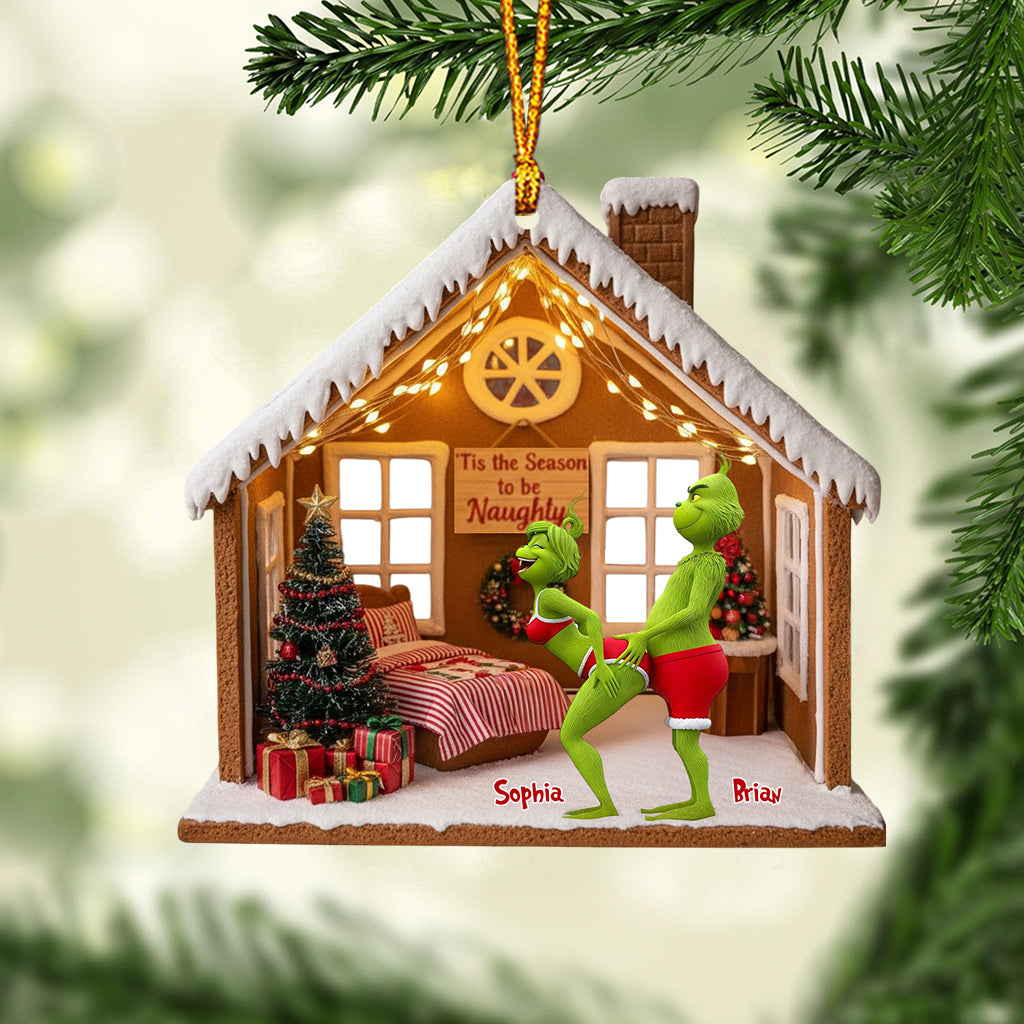 Bis zur Saison der Ungezogenheit – Personalisierte Stola als Weihnachtsschmuck