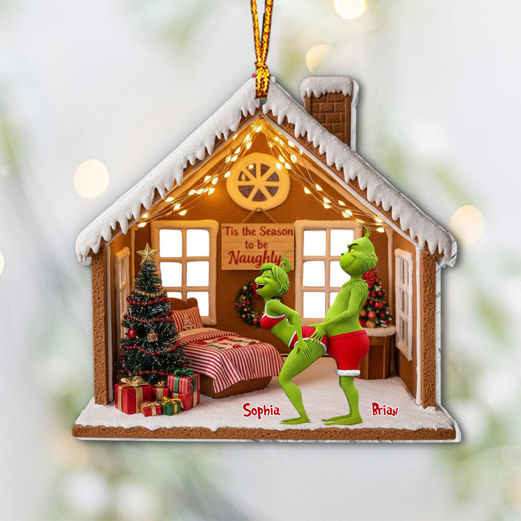 Bis zur Saison der Ungezogenheit – Personalisierte Stola als Weihnachtsschmuck