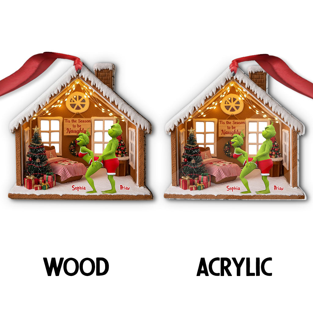 Bis zur Saison der Ungezogenheit – Personalisierte Stola als Weihnachtsschmuck