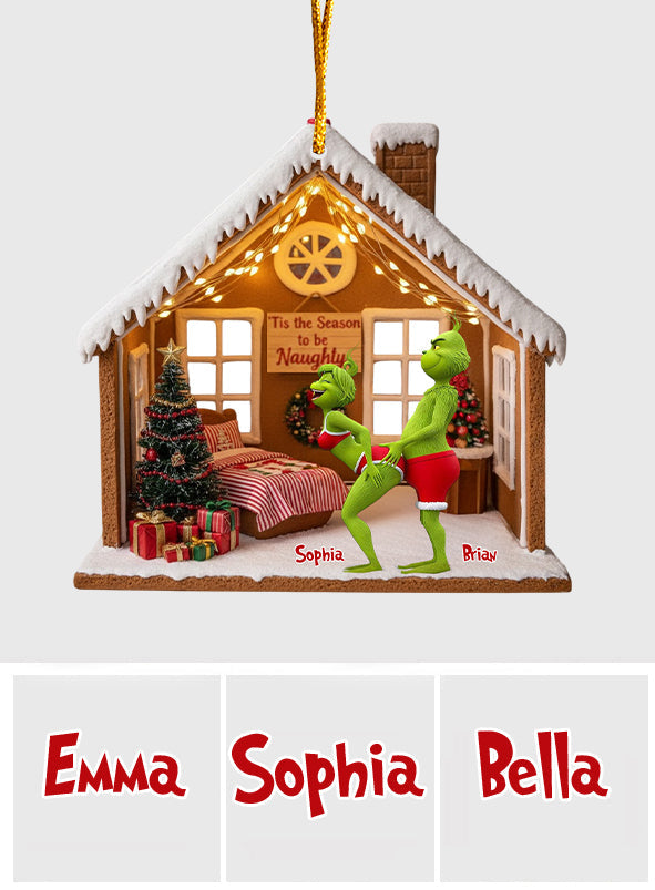 Bis zur Saison der Ungezogenheit – Personalisierte Stola als Weihnachtsschmuck