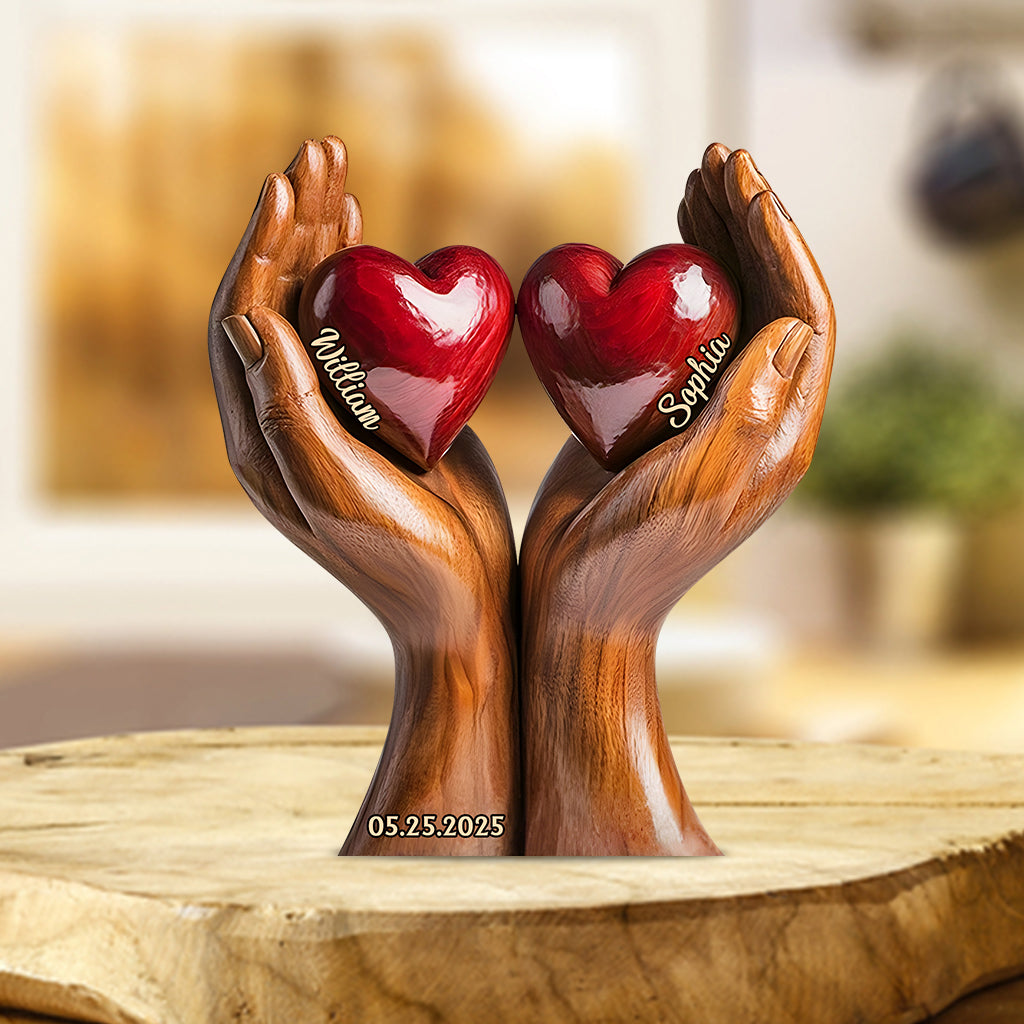 You And Me We Got This - Personalized Couple Custom Shaped Acrylic Plaque