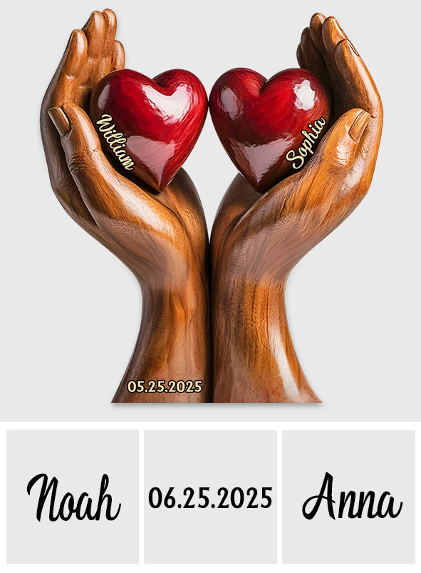 You And Me We Got This - Personalized Couple Custom Shaped Acrylic Plaque