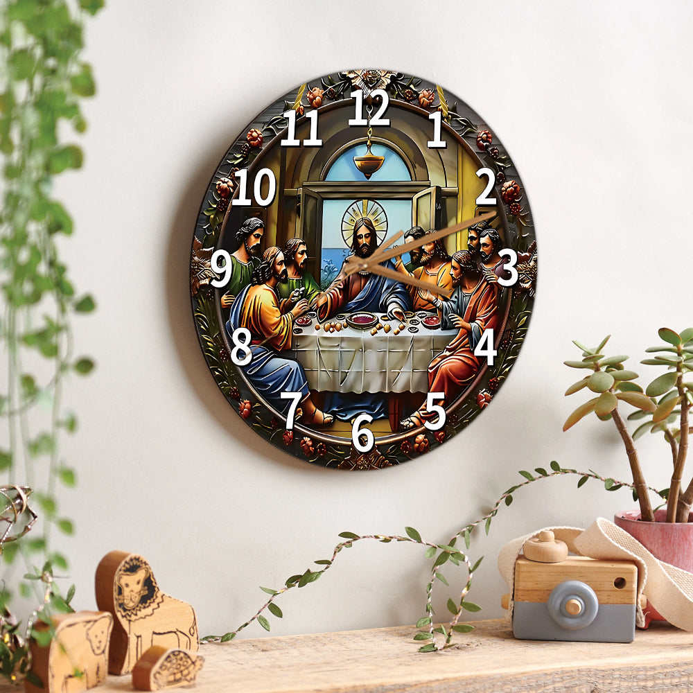 Last Supper - Christian Wall Clock