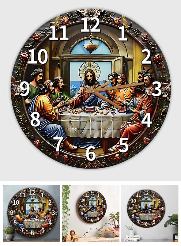 Last Supper - Christian Wall Clock