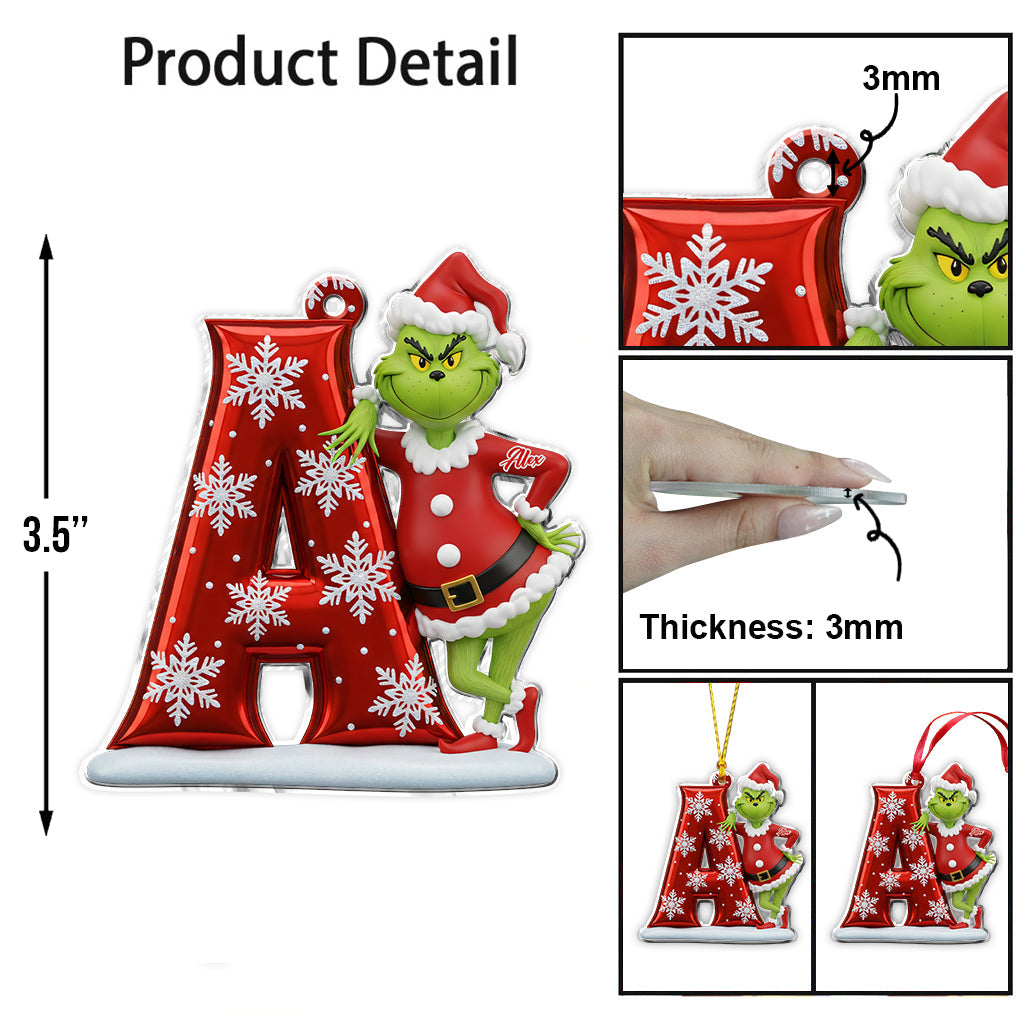 Frohe Weihnachten – Personalisierte Stola als Weihnachtsschmuck