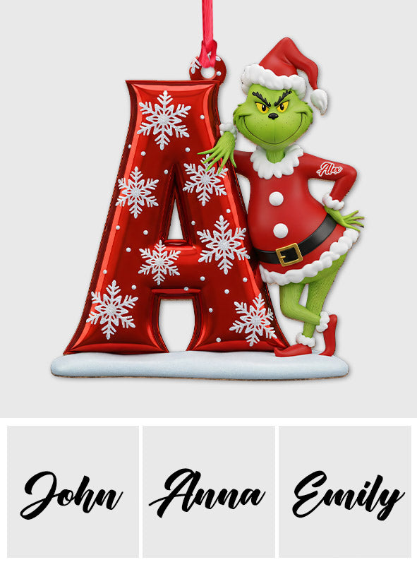 Frohe Weihnachten – Personalisierte Stola als Weihnachtsschmuck