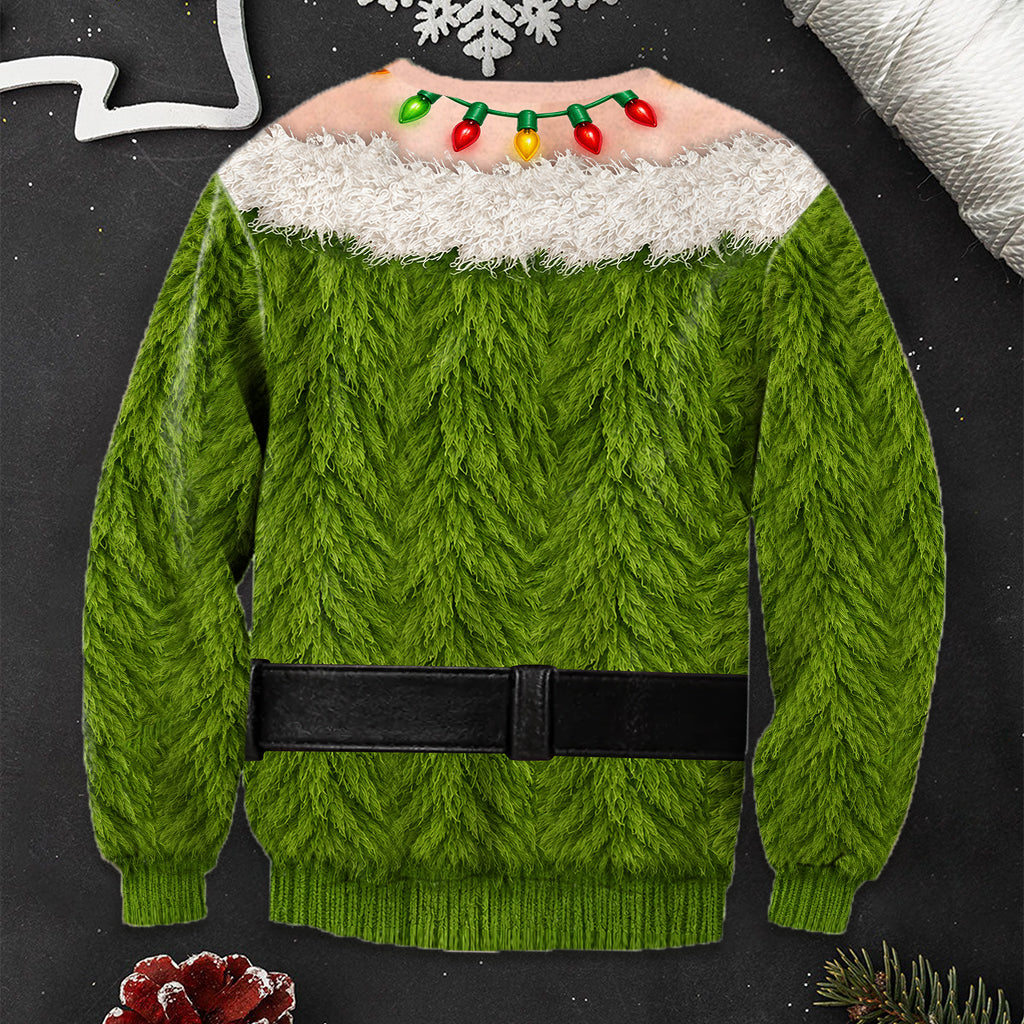 Funny Christmas - Personalized Stole Christmas Ugly Sweater