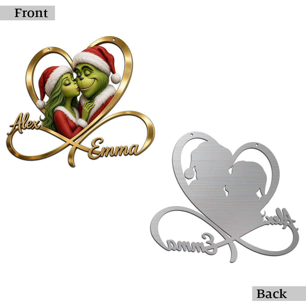 You & Me We Got This - Personalized Stole Christmas Cut Metal Sign