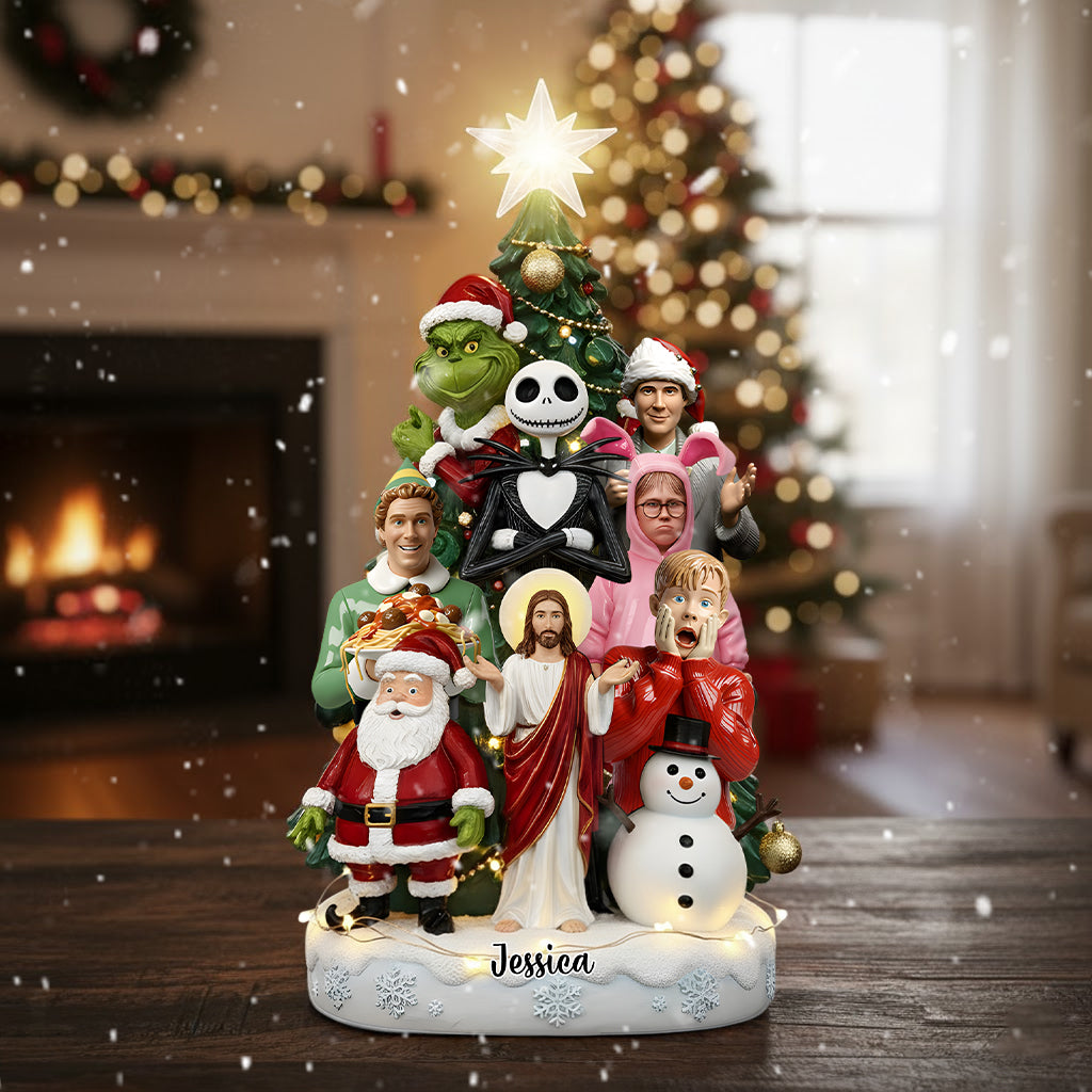 Merry Christmas - Personalized Stole Christmas Custom Shaped Acrylic Plaque