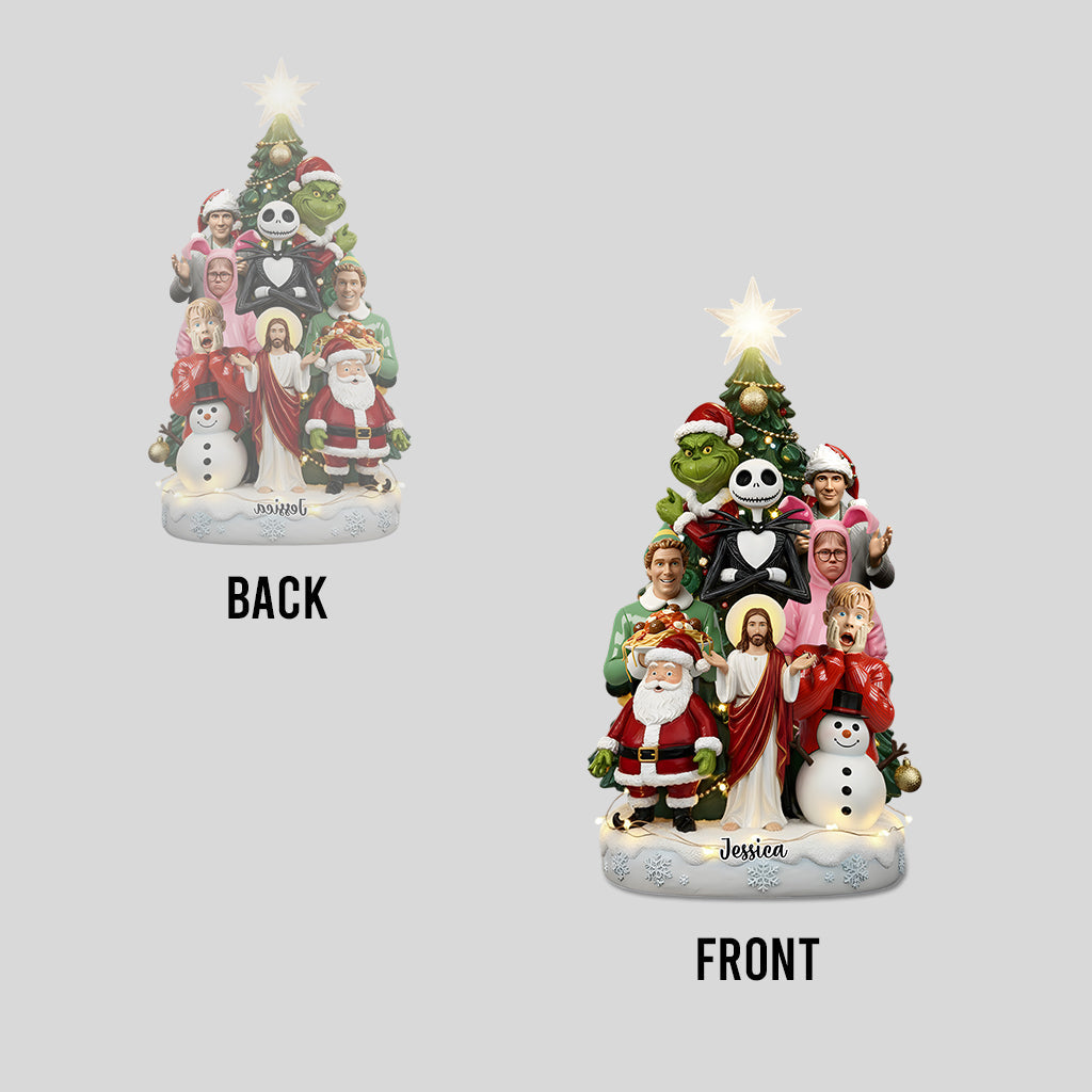 Merry Christmas - Personalized Stole Christmas Custom Shaped Acrylic Plaque