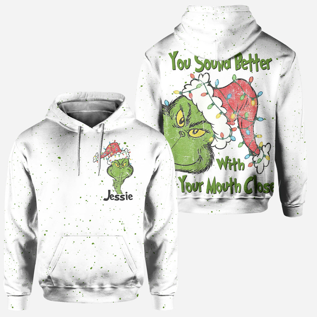 Frohe Weihnachten – Personalisierter Stola-Weihnachtshoodie und Leggings