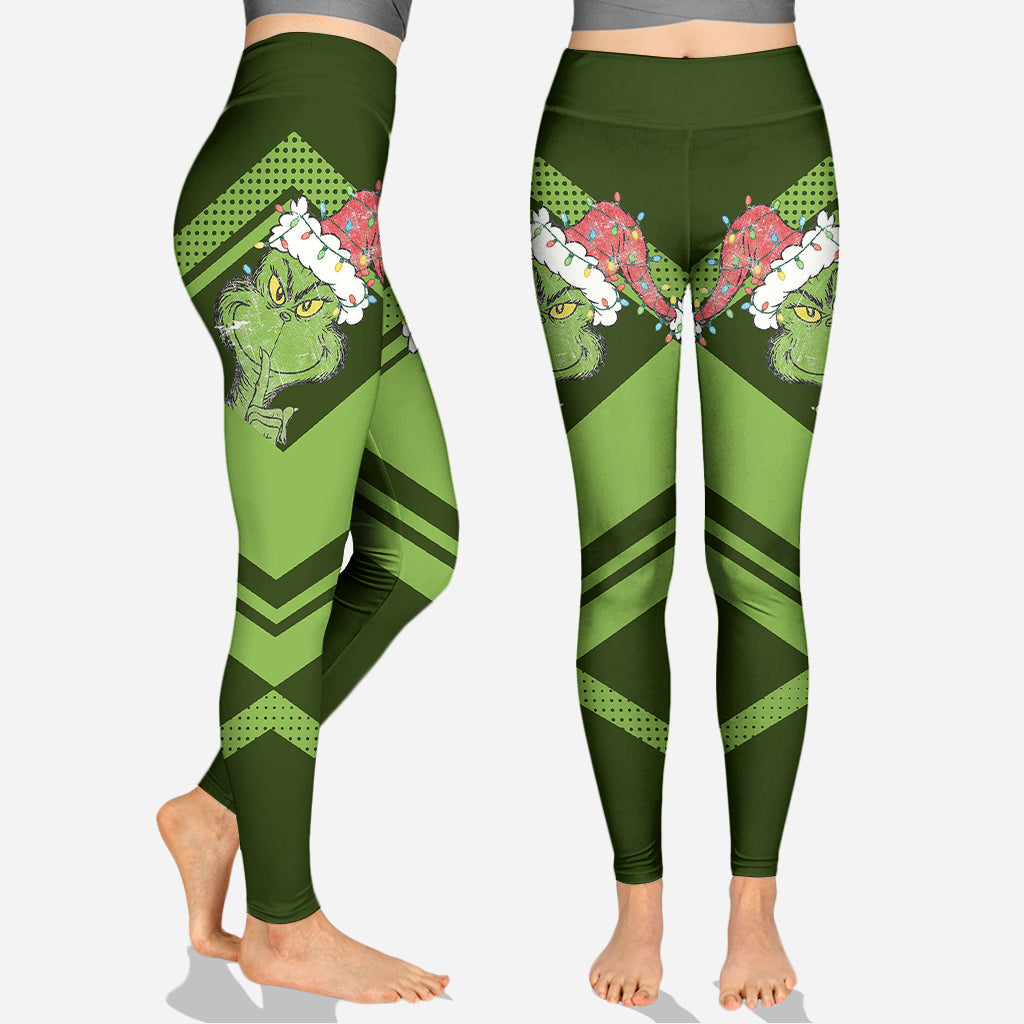 Frohe Weihnachten – Personalisierter Stola-Weihnachtshoodie und Leggings