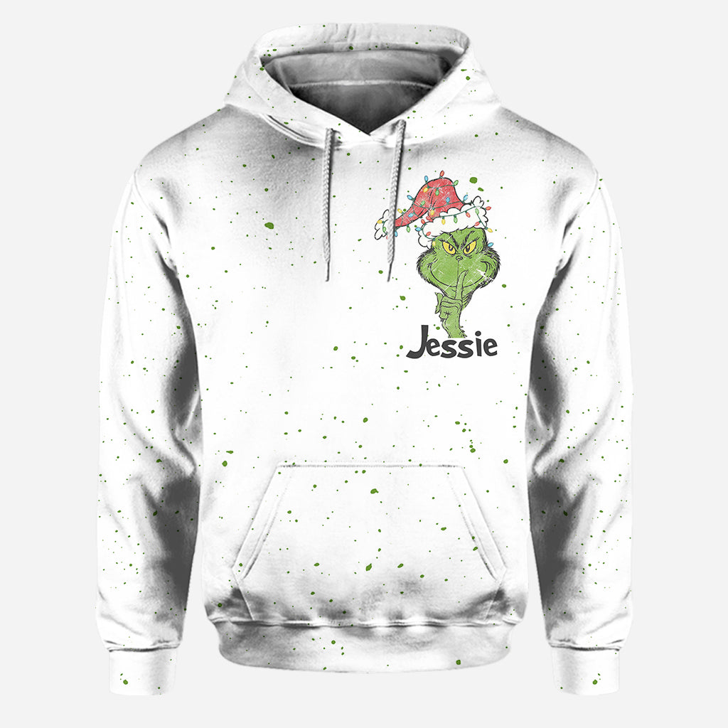 Frohe Weihnachten – Personalisierter Stola-Weihnachtshoodie und Leggings