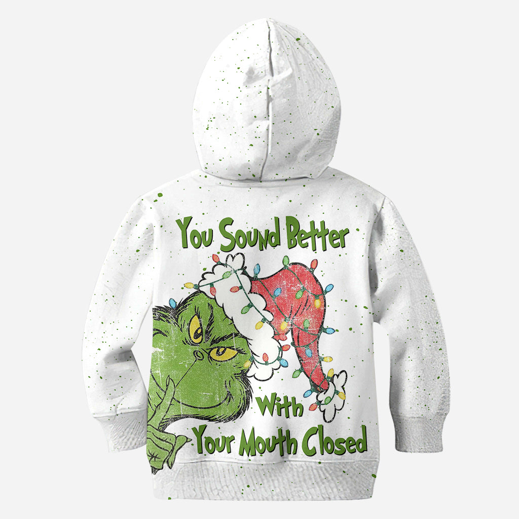 Frohe Weihnachten – Personalisierter Stola-Weihnachtshoodie und Leggings