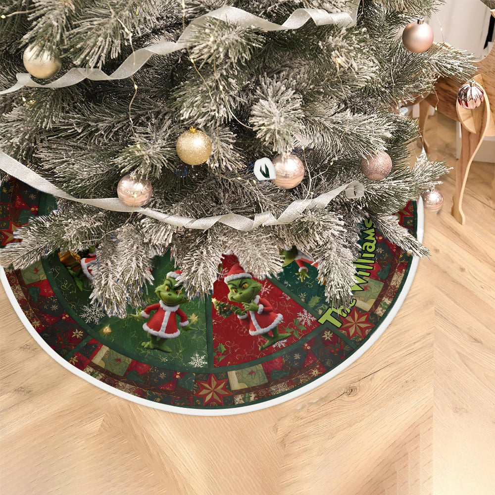 Stink Stank Stunk - Jupe de sapin de Noël personnalisée Stole