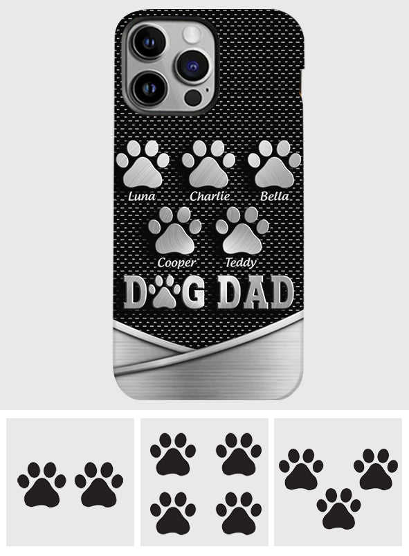 Hundepapa – Personalisierte Handyhülle mit Hundemotiv