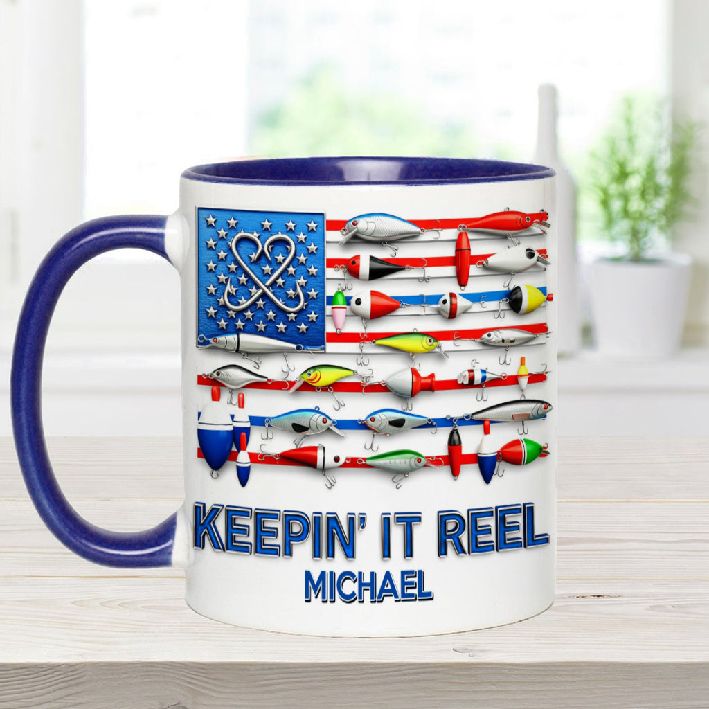 Keepin' It Reel – Personalisierte Angelbecher