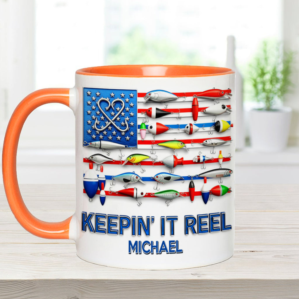 Keepin' It Reel – Personalisierte Angelbecher