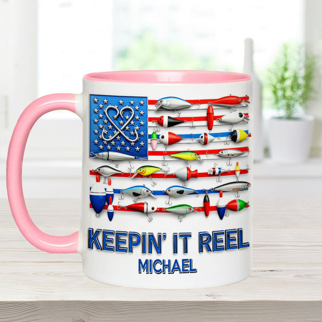 Keepin' It Reel – Personalisierte Angelbecher