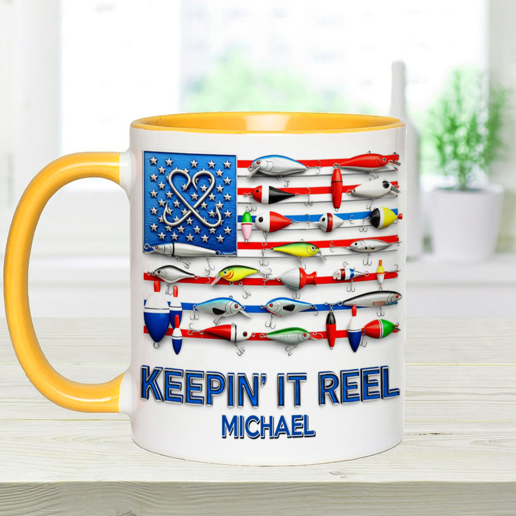 Keepin' It Reel – Personalisierte Angelbecher