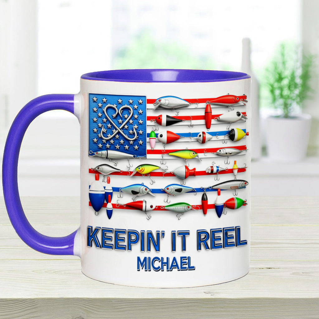 Keepin' It Reel – Personalisierte Angelbecher