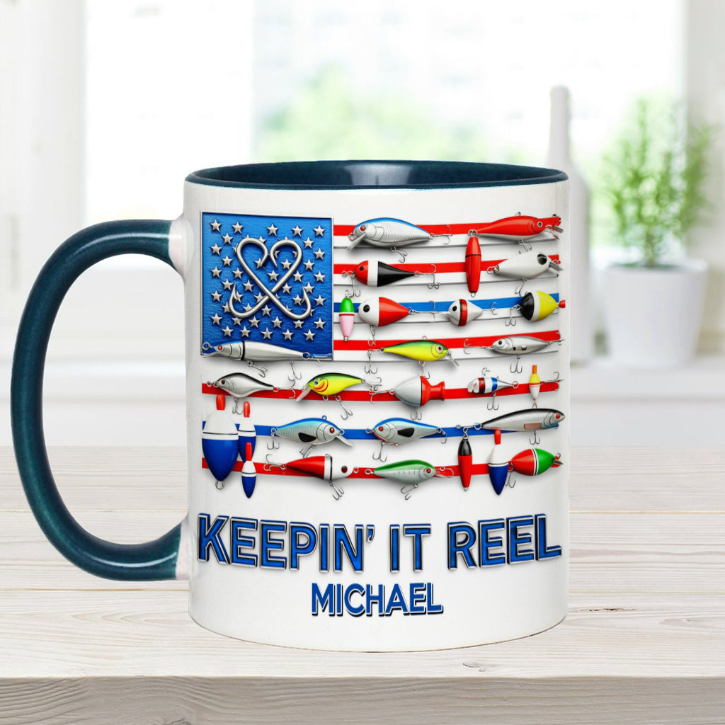 Keepin' It Reel – Personalisierte Angelbecher