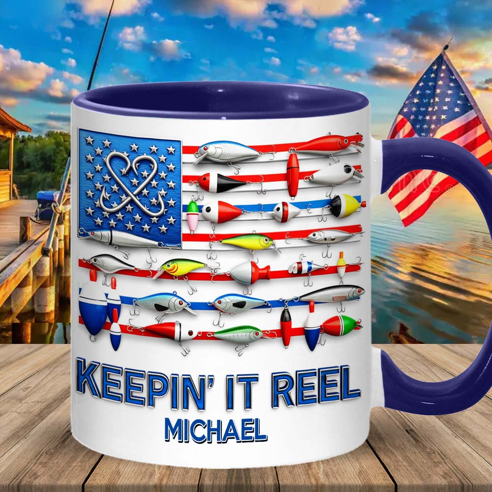 Keepin' It Reel – Personalisierte Angelbecher