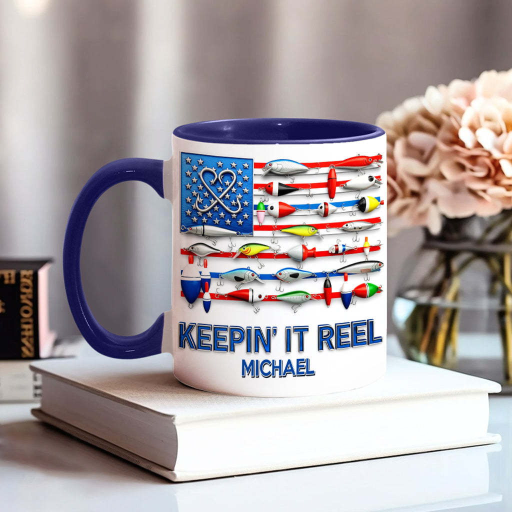 Keepin' It Reel – Personalisierte Angelbecher
