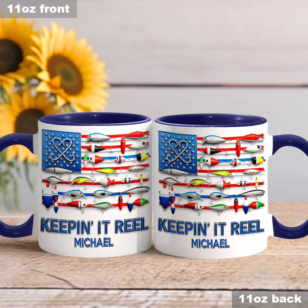 Keepin' It Reel – Personalisierte Angelbecher